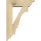 Ekena Millwork Balboa Traditional Rough Sawn Bracket w/ Offset Brace, Douglas Fir, 6"W x 18"D x 26"H BKT0604X18X26BOA01RDF - alternate 3